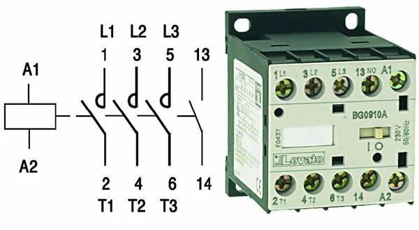 podłączenie rozrusznika elektromagnetycznego 