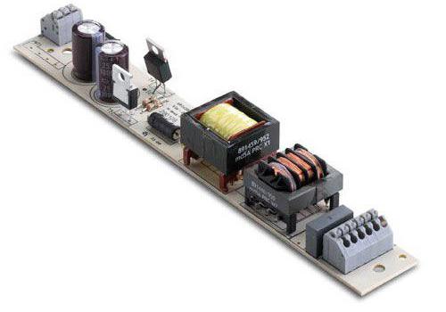 obwód elektroniczny statyczny 2х18 