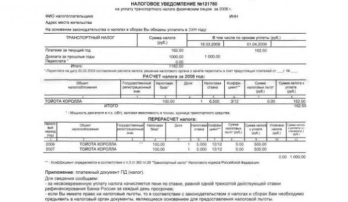 Podatek transportowy w regionie Rostov. Podatek transportowy dla osób prawnych