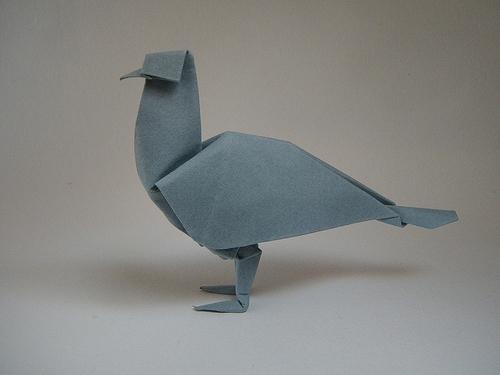 Gołąb origami