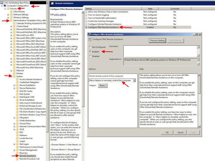 zdalny asystent Windows XP 