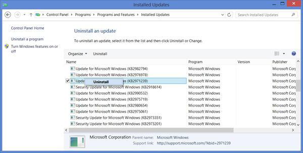 Windows 7 usuń linię poleceń aktualizacji 