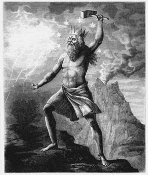Perun - bóg piorunów i błyskawic