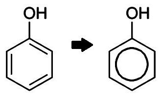 wzór strukturalny fenolu