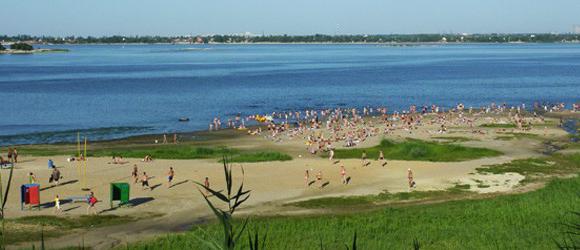 Wołgograd: plaże. Wołgograd, plaża 