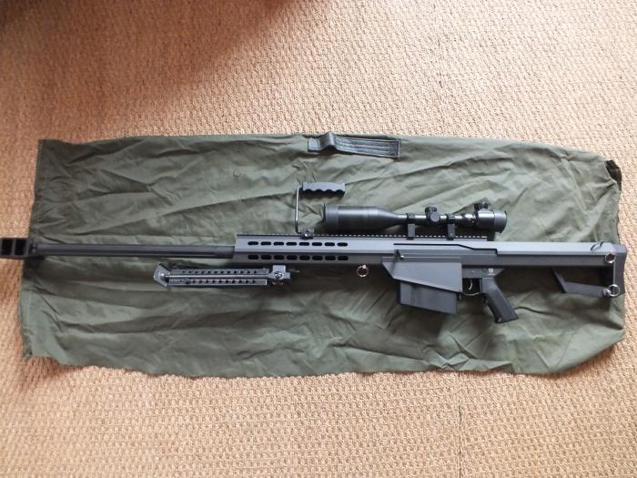 Karabin snajperski Barrett M82: dane techniczne i opis