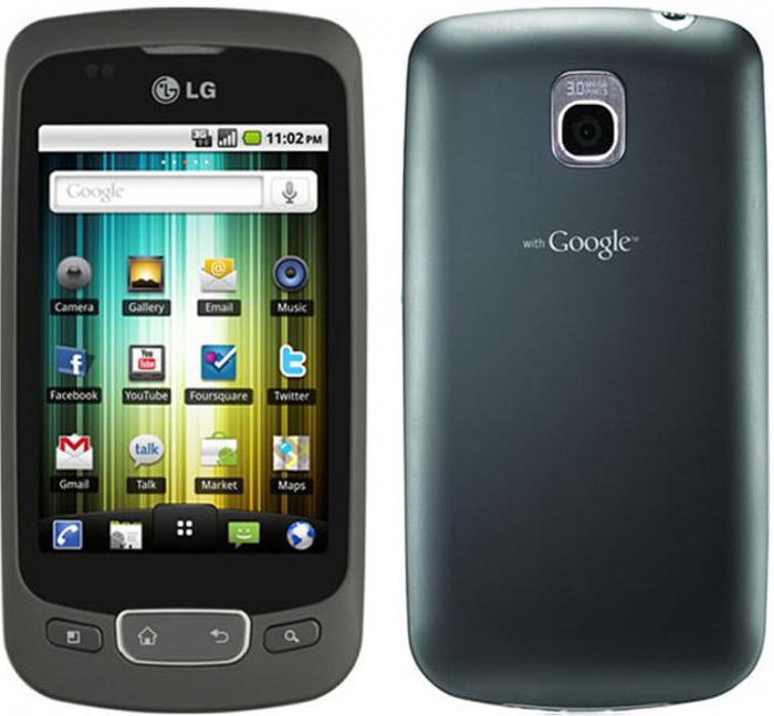 lg jeden optimus p500