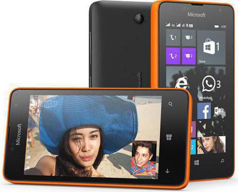 Specyfikacja Lumia 430
