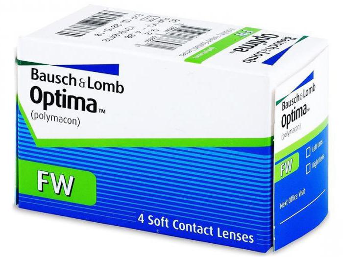 soczewki kontaktowe bausch lomb optima fw